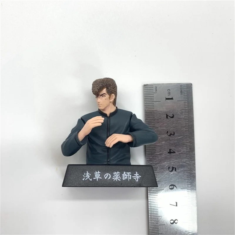 4pcs 5cm Rokudenashi Blues action figure doll PVC collection Taiketsu! Tokyo Shitennou model toy