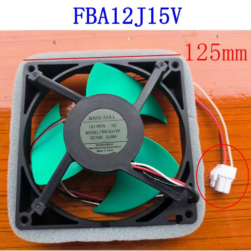 Refrigerator Fan Motor Model FBA12J15V DC15V 0.28A Parts