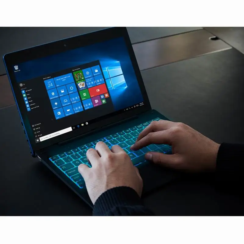 11.6''Tablet PC 2IN1 With T10 Docking Keyboard 2GB DDR+64GB Windows 10 WIFI G12 Touching Screen1366*768 IPS Dual Camera
