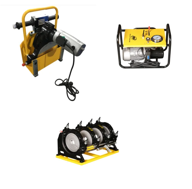 CE Certification 50-250mm WD250HA Hydraulic Butt Fusion Welding Machine Automatic 3.95kw Pipe Welding Machine Fitting PE,PP, PPR