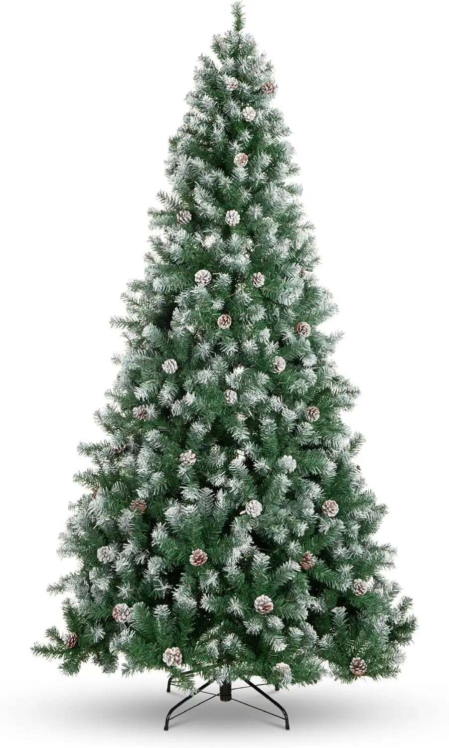 Best Choice Products 12ft Pre-Decorated Holiday Christmas Tree for Home, Office, Party Decoration w/ 4,188 PVC Branch Tips