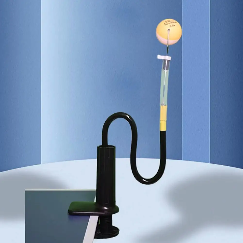 معدات تدريب احترافية لتنس الطاولة، روبوت ثابت لتدريب بينج بونج مع مشبك طاولة، تدريب الجهاز