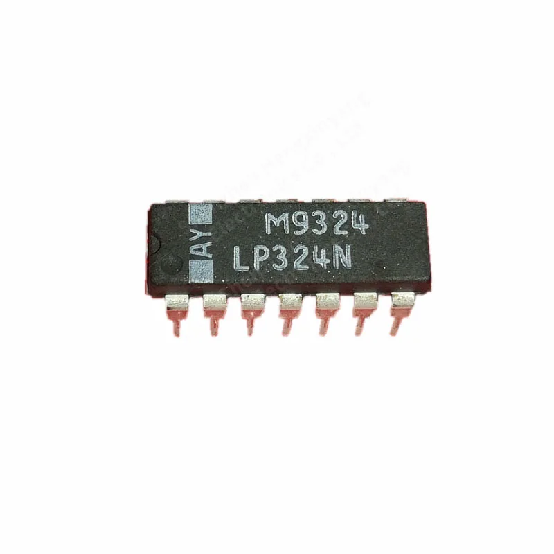 20PCS LP324N package DIP-14 ultra low power quadruple operational amplifier