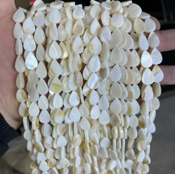 Natürliche Shell Perlen Unregelmäßige Form Glatte Perlen Lose Spacer Perlen Für Schmuck Machen Diy Ohrringe Halskette Zubehör Erkenntnisse