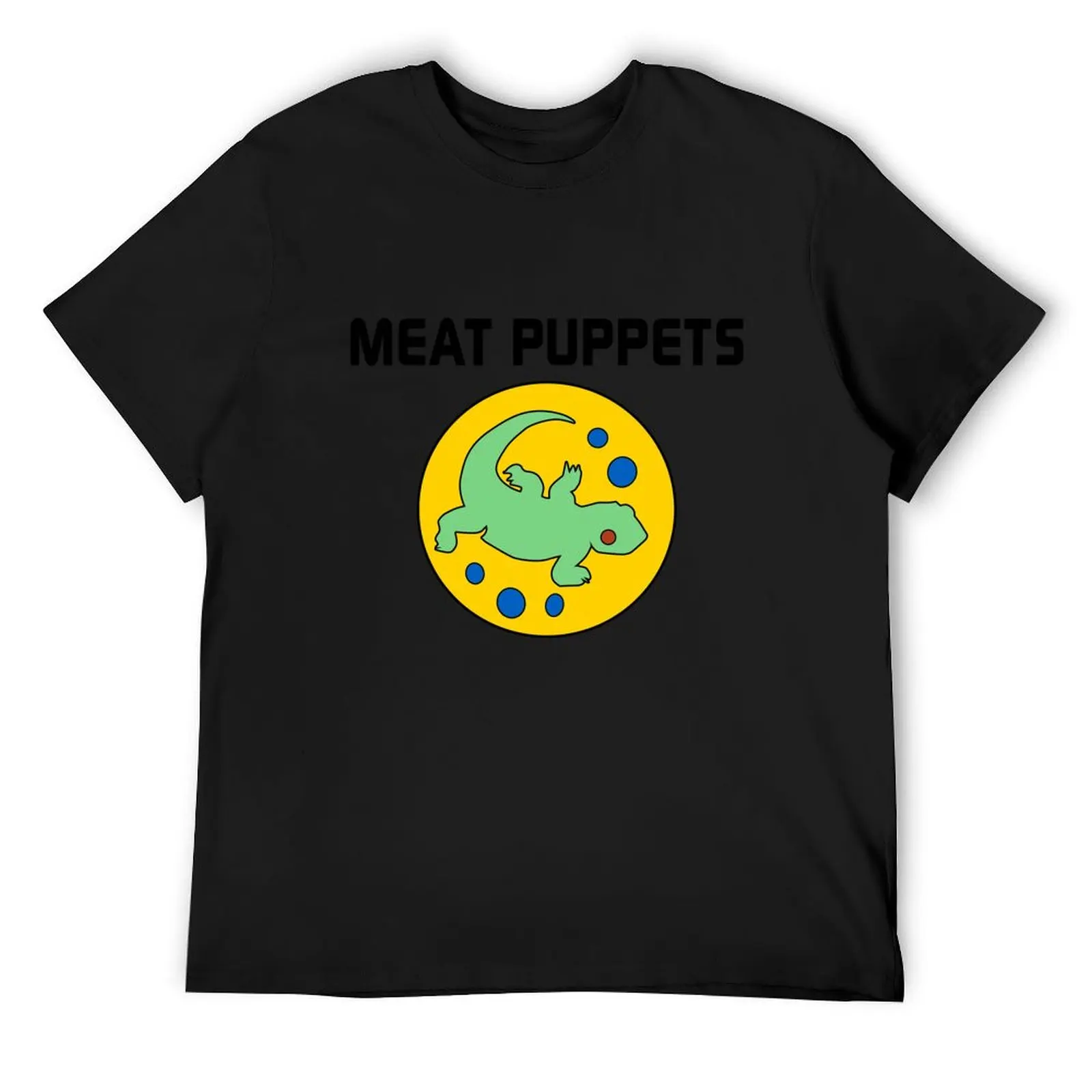 

Meat Puppets - Vintage Band T-Shirt boys animal print cute tops heavyweights t shirt men