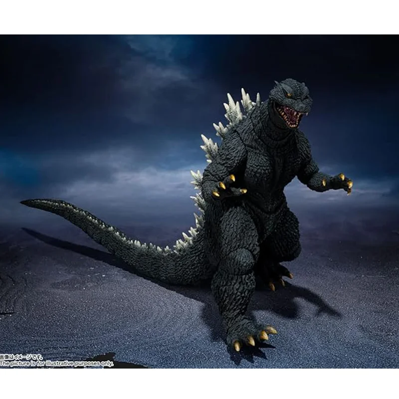 100% Original Bandai S.H.MonsterArts Godzilla 2004 Godzilla Final Wars en Stock Anime colección de figuras de acción modelo Juguetes