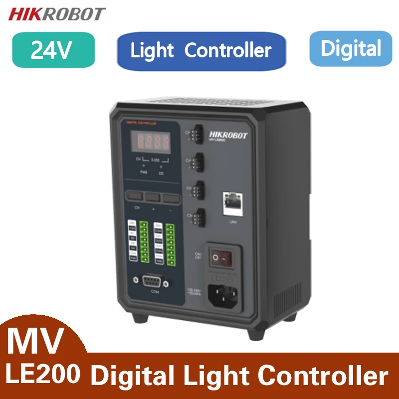 

HikRobot MV-LE200 Digital Light Controller 48W/90W/120W/200W 24V 2/4/6 channel