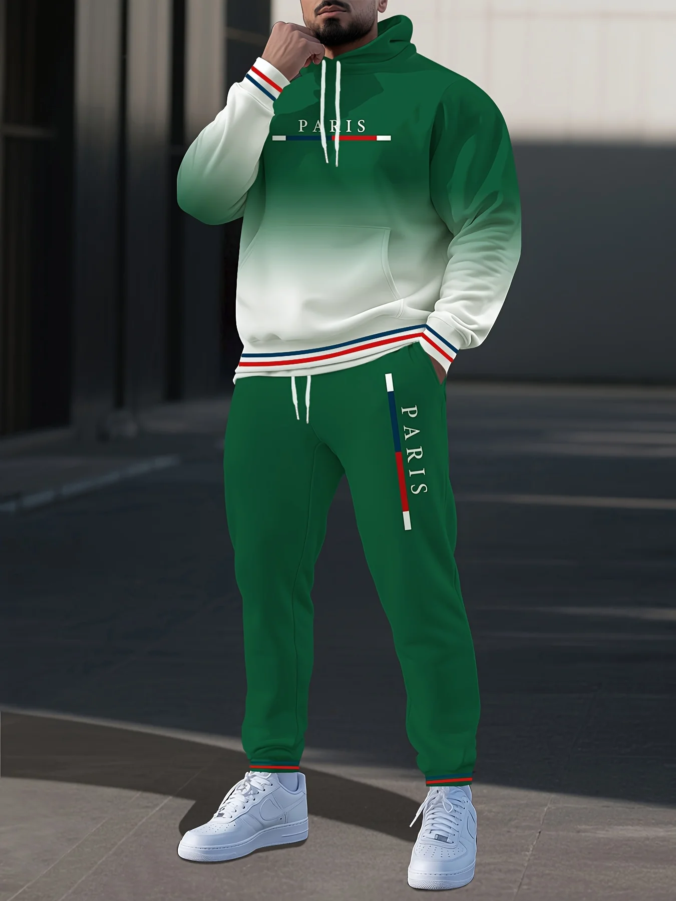 

Осенне-зимний мужской комплект с капюшоном, мужской многоцветный комплект с принтом, уличная одежда, спортивный комплект, быстросохнущие толстовки, комплект из 2 упаковок