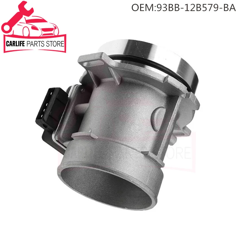 93BB-12B579-BA 93BB12B579BA For Ford Mondeo Scorpio Galaxy Escort Transit Puma 1.6 1.8 2.0 2.3 I Td D Mass Air Flow Maf Sensor