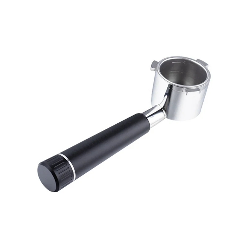 

51Mm Bottomless Portafilter For Delonghi 9 Series, Stainless Steel Coffee Espresso Machine Handle With Basket Filter