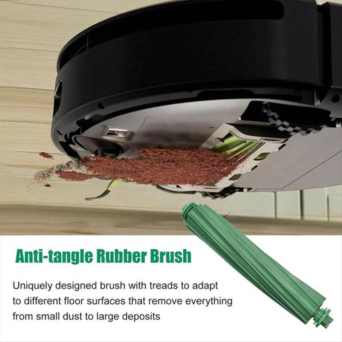【High Quality】19PCS for 205 Combo / 205 Vac Robot Vacuum Cleaner Spare Parts Main Brush Side Brush Filter Mop Cloth SUMMER