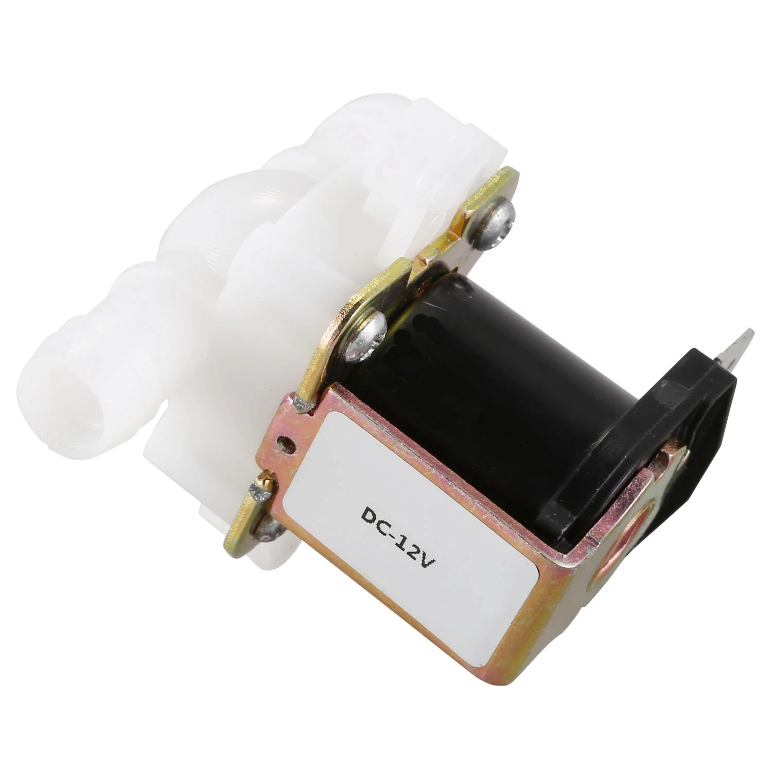 Электромагнитный клапан AS60-3/8Inch 12VDC Hose Barb Electric Solenoid Valve Plastic Body 12-Volt DC For Automatic Faucets Drinking Fountains-No Pressur Пневматика — деталь 2