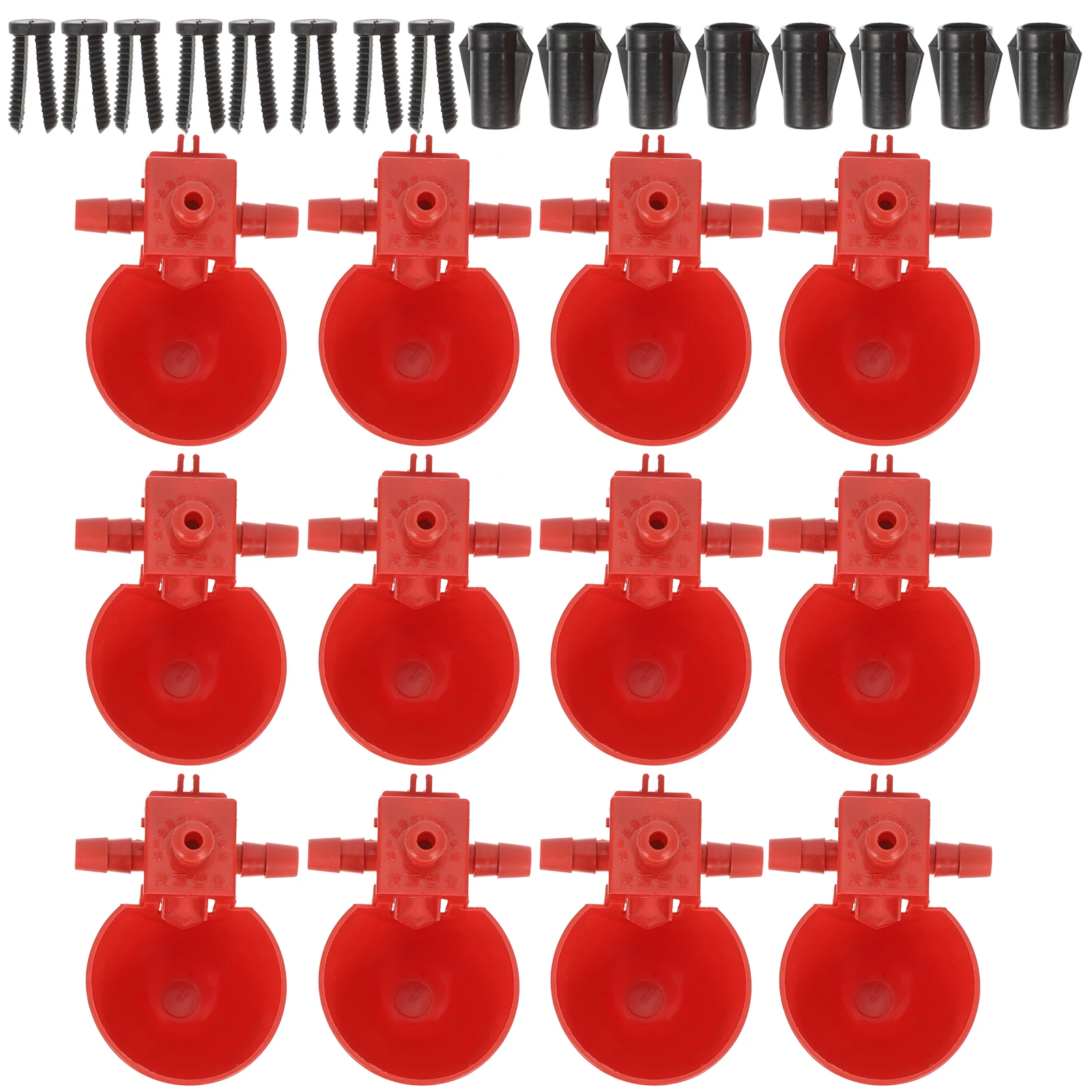 

30pcs Automatic Drinking Bowl for Chicken Pigeon Quail Birds Durable Plastic Water Home Farm Pet Supplies Poultry Feeding