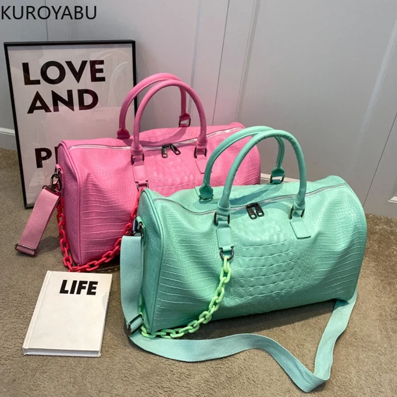 Fashion PU Leather Crossbody Bags Women Large Capacity Casual Vintage Harajuku High Street Travel Y2k Shoulder Bag Bolsa Mujer