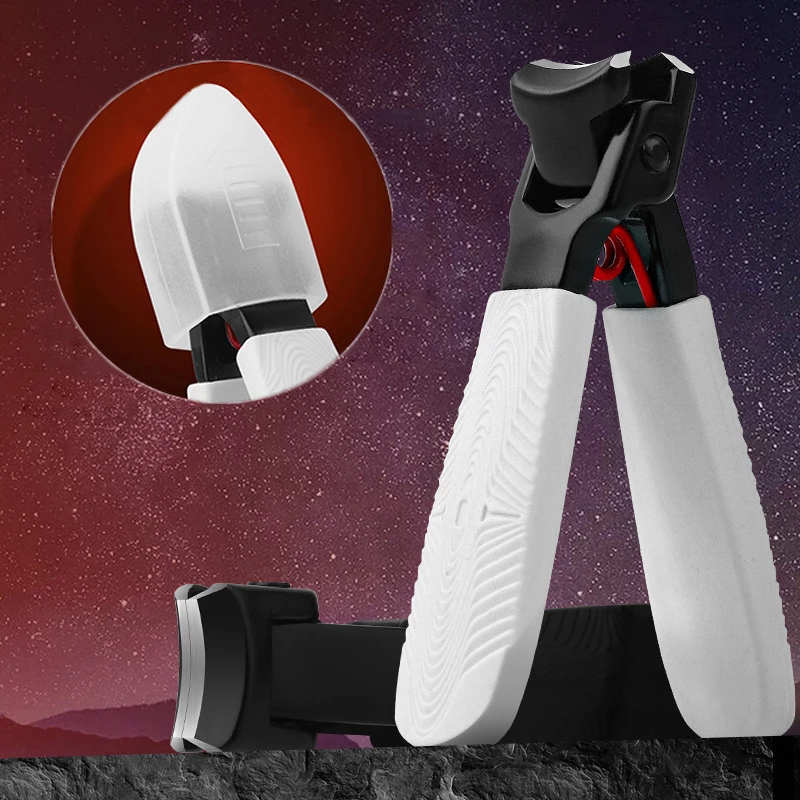 افتتاح كبير مسمار كليبرز مسمار الفن المتقلب الفردية المنزلية الأظافر المقص مكافحة سبلاش أصابع دائمة مسمار الفن لوازم صالون