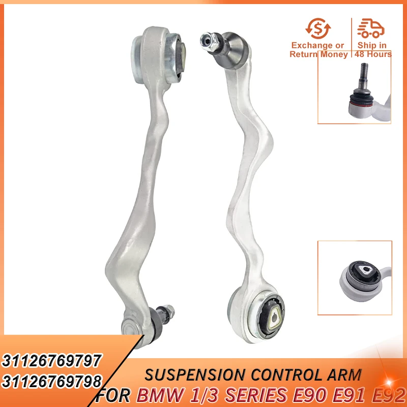 Front Suspension Control Arm for BMW 1/3 Series E90 E91 E92 E93 E81 E82 E88 X1 E84 Z4 E89 Accessories 31126769797 31126769798