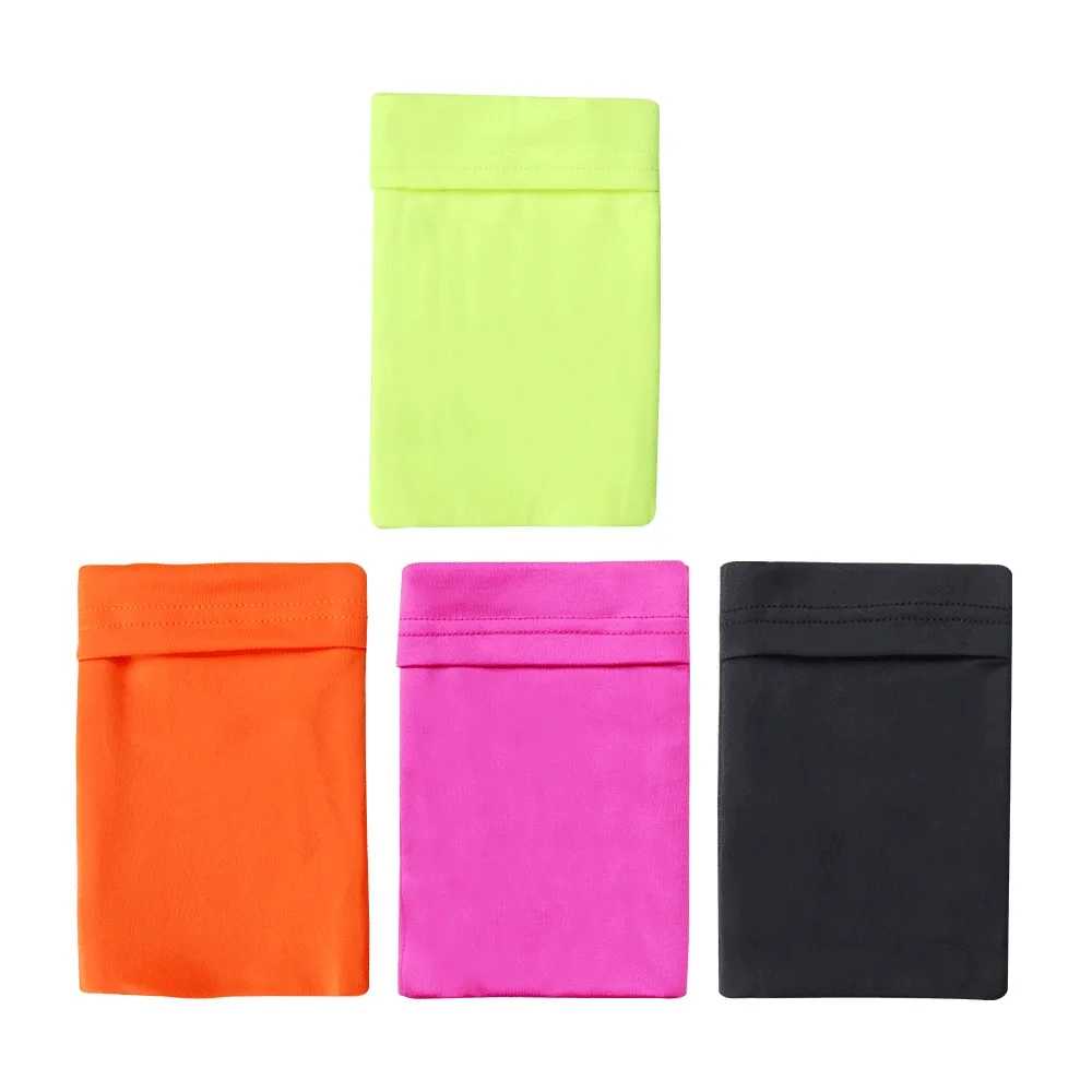 

Terylene Cell Phone Armbags Non-slip Lightweight Running Phone Holder Elastic Universal Mobile Phone Armband Bag Unisex