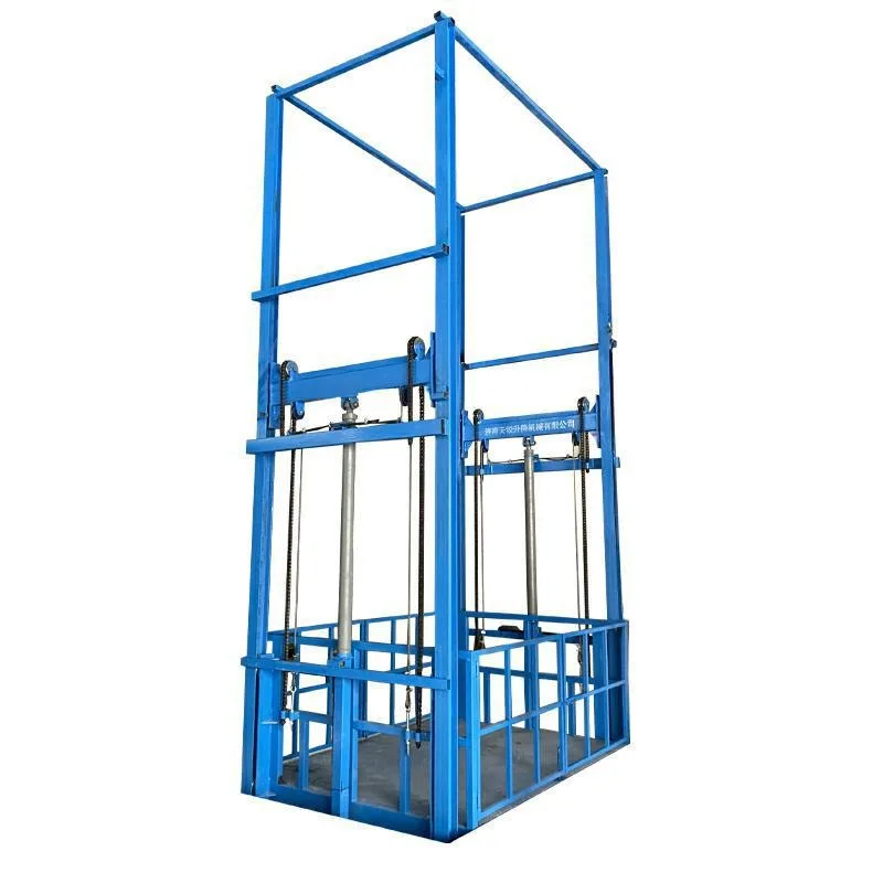 

Warehouse rail type industrial freight elevator workshop hydraulic explosion-proof lifting platform