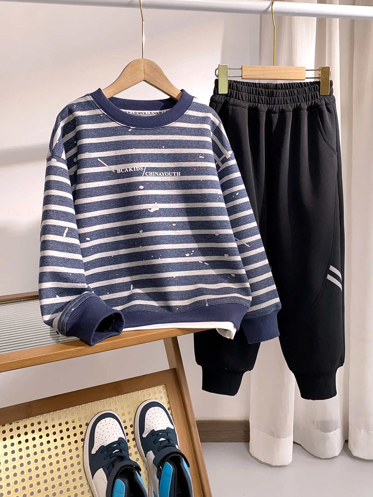 children's-autumn-sportswear-set-boys'-casual-outfit-spring-autumn-style-comfortable-sweatshirt-and-pants-for-kids