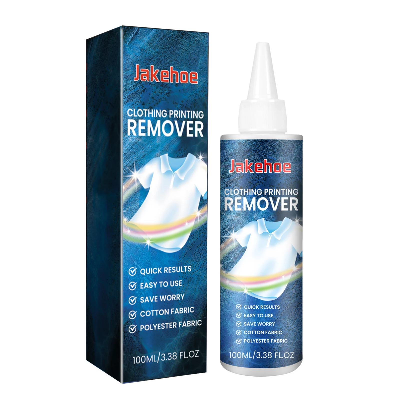 Heat Transfer Vinyl Remover for T-shirts, Skirt, Canvas Bag Rapid Remover Adhesive Remover Powerful Residue Remover 100ML