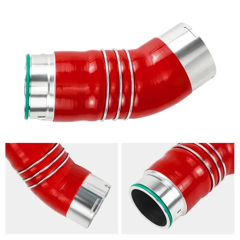 BEVINSEE Diesel Silicone Intercooler Boost Hose For BMW E90 Saloon 335d E91 Estate 335d E92 Coupe 335d 2005-2013 11617812274 10 best sales 335d e92 - №1