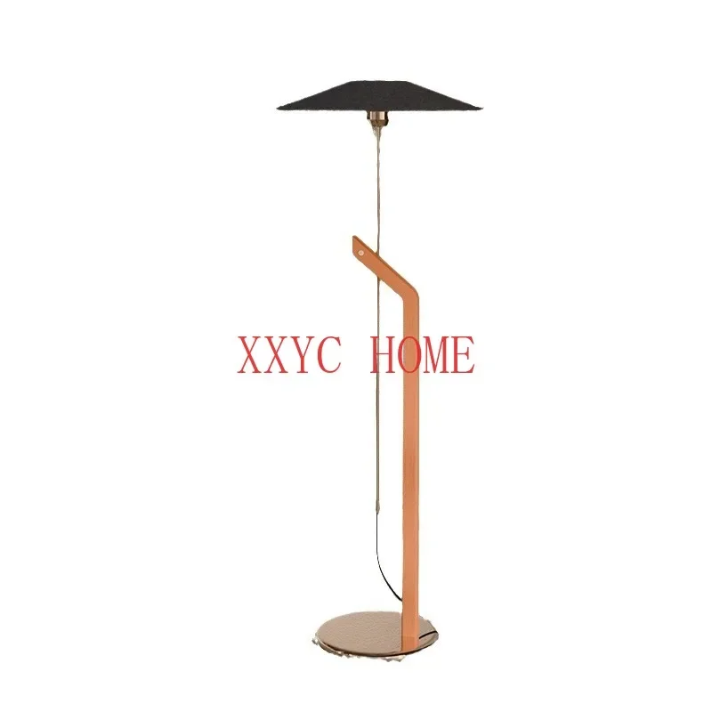 Nordic Mid-Ancient Living Room Sofa Hanging Umbrella Floor Lamp Bedroom Decoration Vertical Floor Lamp