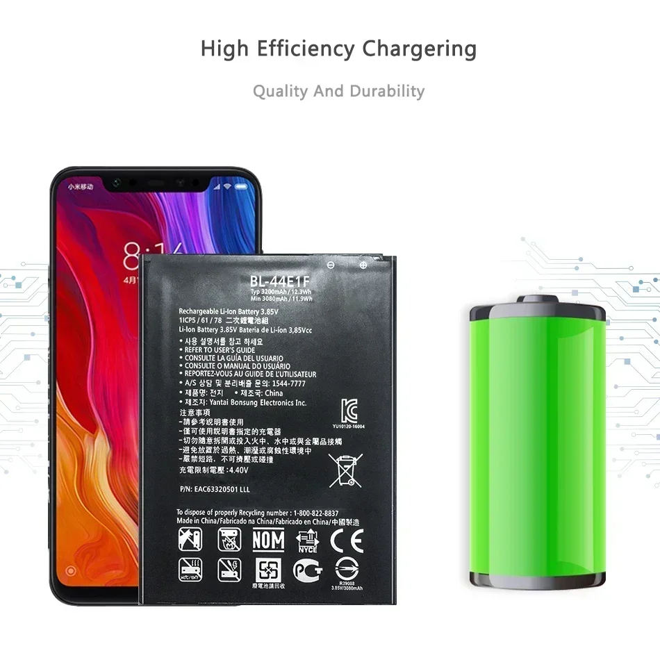 

Аккумулятор для LG K3 K4 K7 K8 K10 K20 K30 V10 V20 V40 V50 ThinQ 2017 2018 BL 44E1F/45A1H/45B1F/45F1F/46G1F/46ZH/49JH BL T36/T37/T42