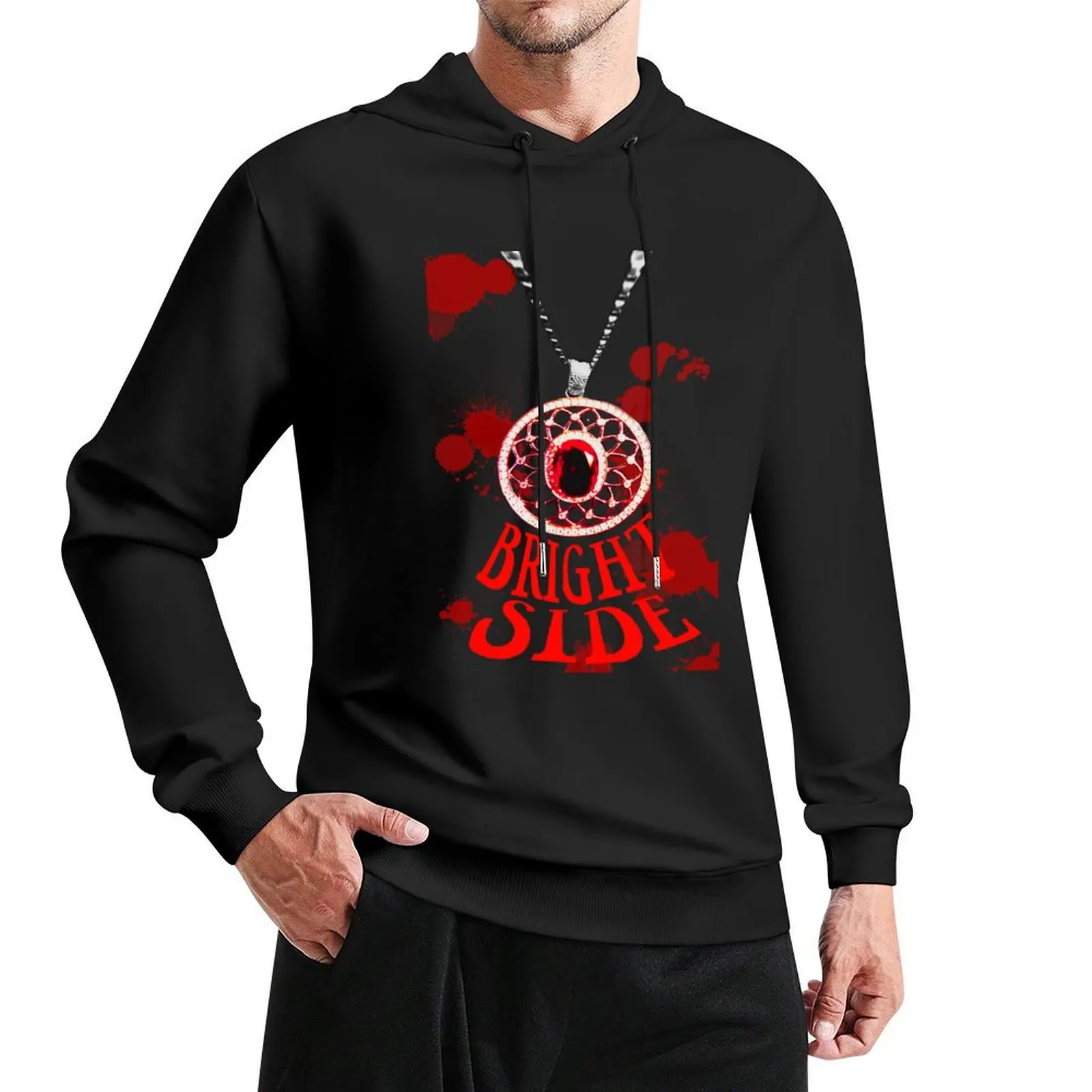 

The Bright Side Pullover Hoodie anime clothes autumn jacket men new hoodies and sweatshirts