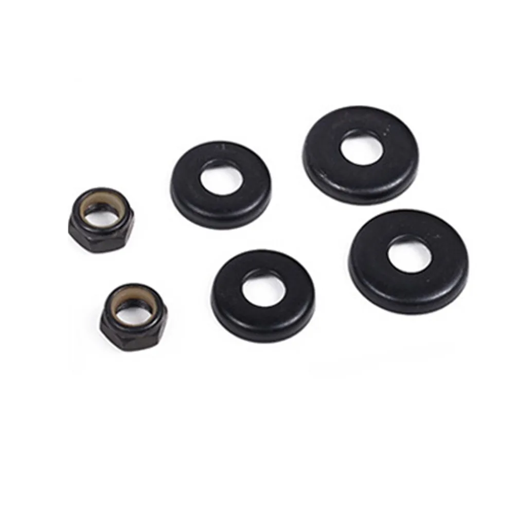 4 Pieces Longboard Skateboard Bushings Washers Cup With Nuts Thickened Hoverboard Spacer Electric Scooter Skateboard Accessories
