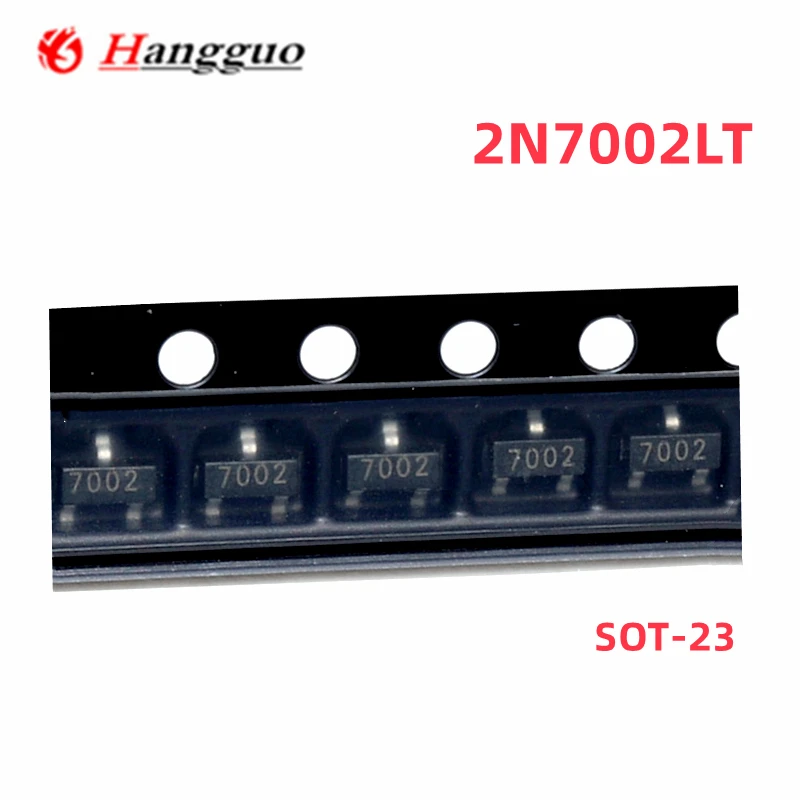 

1000Pcs/Lot Brand new original 2N7002LT 2N7002 7002 N-Channel MOSFET N-CH SOT23 Best Quality