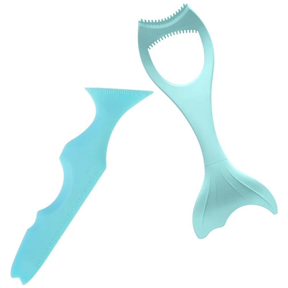 2 قطعة أدوات ماكياج الحرس الجفن للعيون سيليكون ماسكارا قابلة لإعادة الاستخدام الإيدز حماية سهلة نظيفة النساء الفتيات أداة ماكياج العين