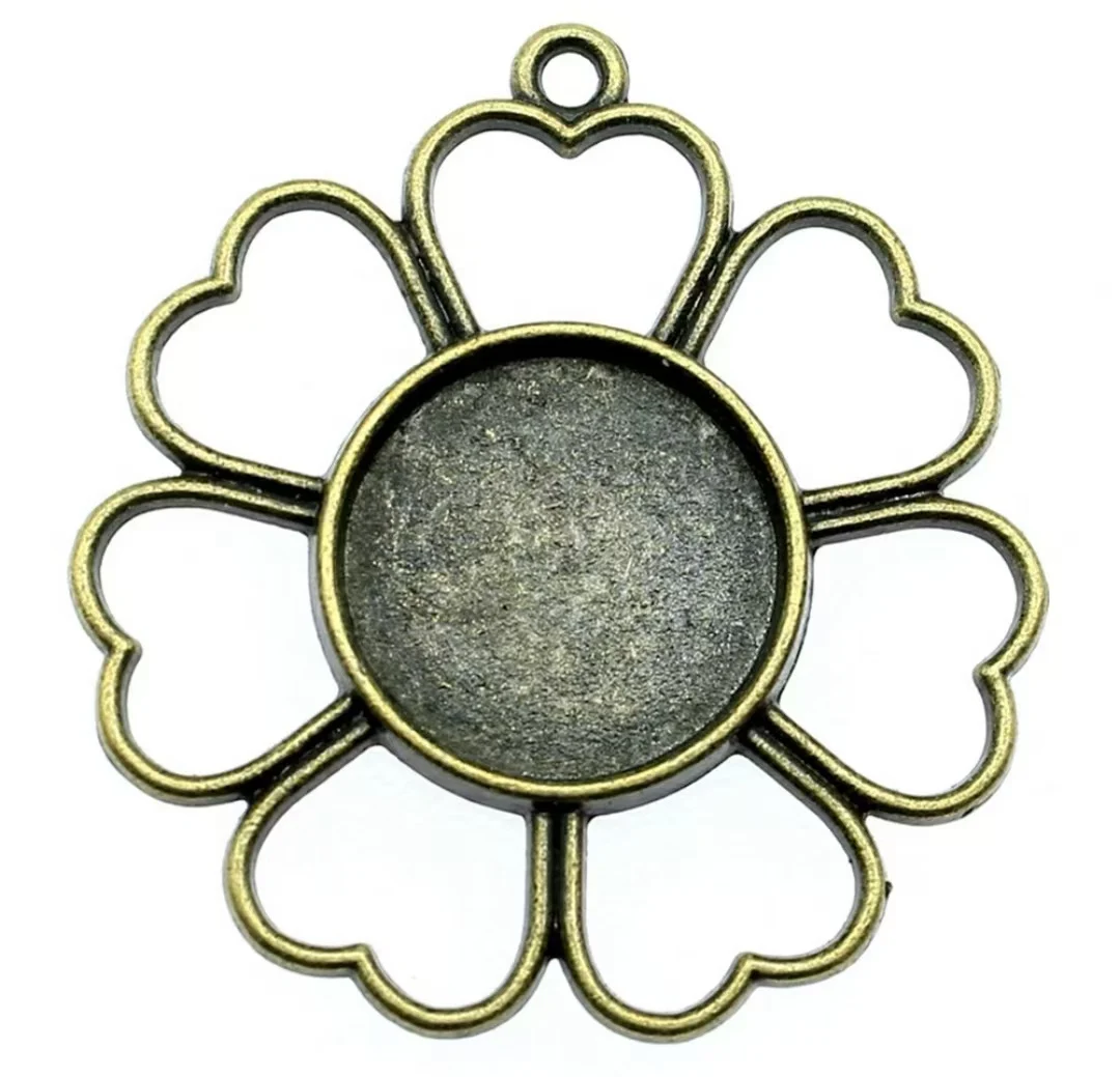 

12pcs internal diameter 14mm Zinc alloy metal antiqued bronze plated cabochon setting T0422 for jewelry making