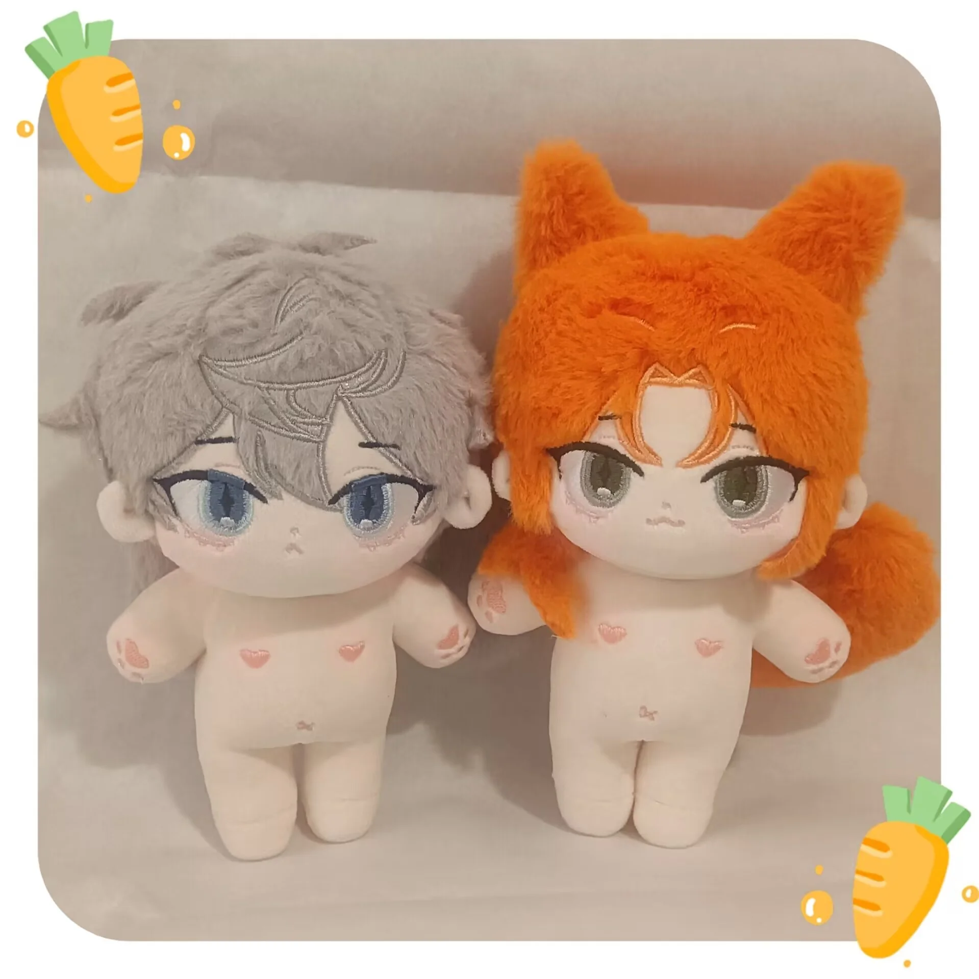 Anime Attribute Tsukinaga Leo Sena Izumi Cute Plush Stuffed Doll Body Cotton Dress Up Dolls 20CM Plushie Pillow Mascot Xmas Gift