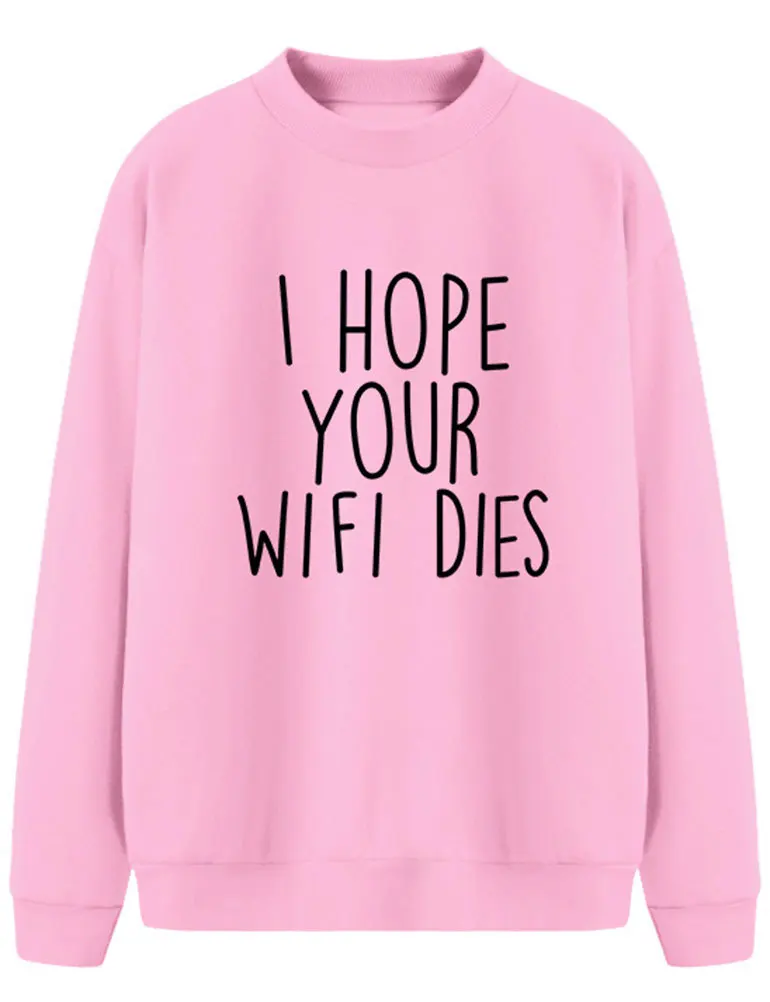 هوديي برقبة دائرية: أحدث صيحات الموضة باللون الأسود عبر الحدود وأنا أمل قوالب WIFI الخاصة بك #2