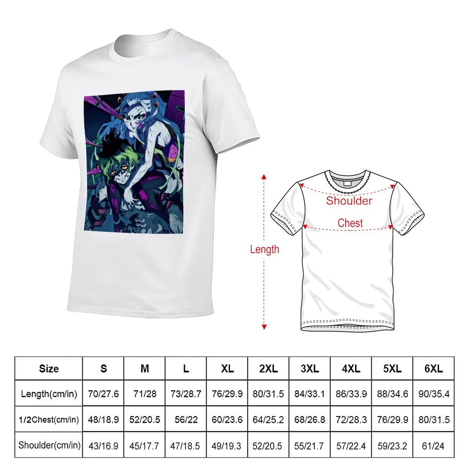 New Copy of Gyutaro and daki T-Shirt sublime t shirt graphics t shirt sweat shirt t-shirts man t shirts for men pack