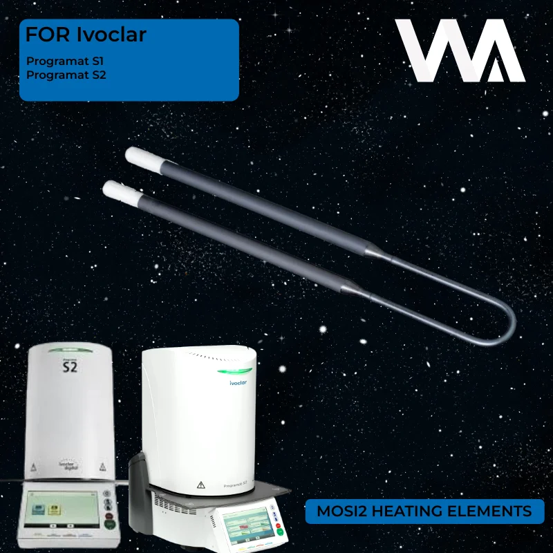 Part of Oven - Replacement Mosi2 Heating Elements for Ivoclar Programat S1 Programat S2 Compact Zir Sintering Furnace