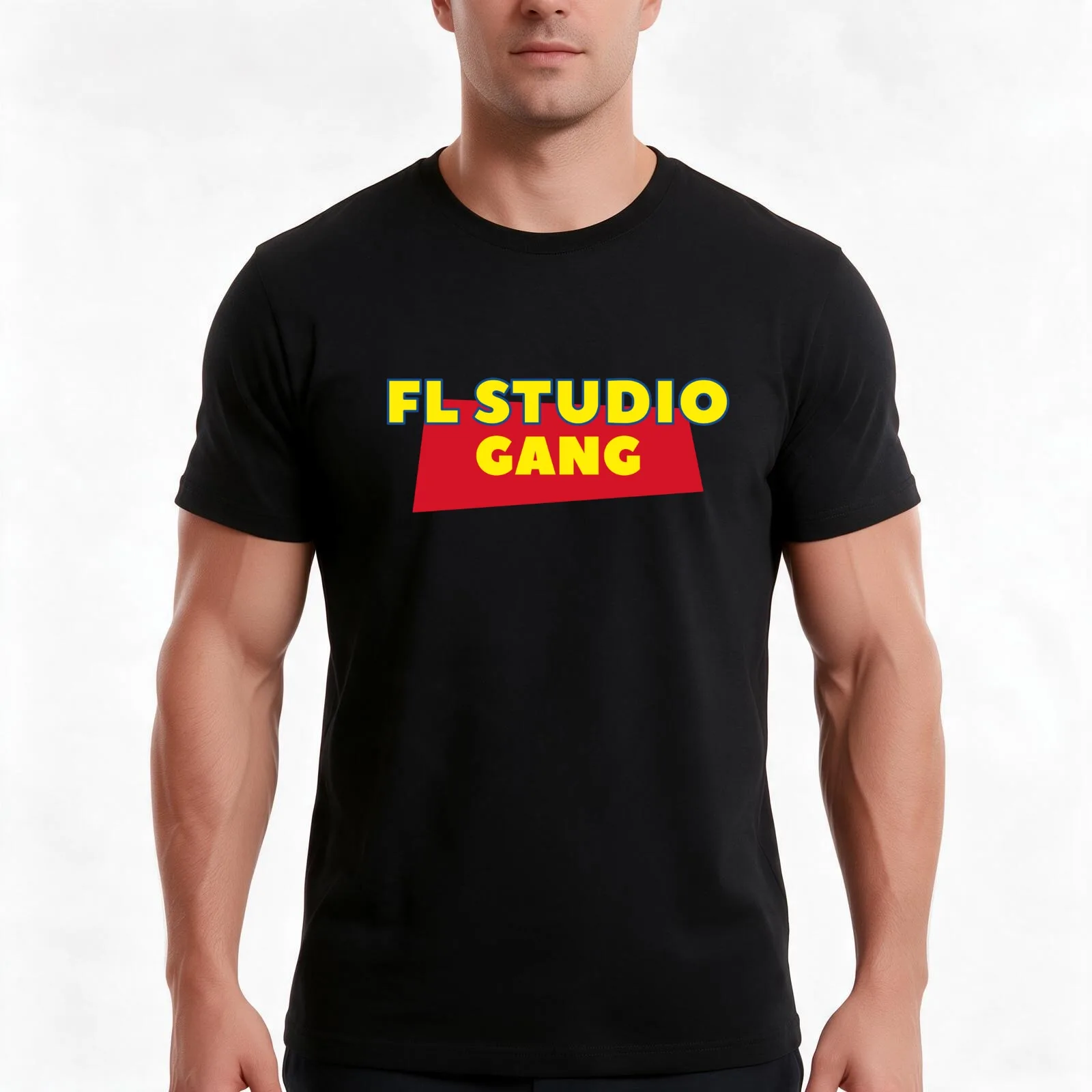 Fl Studio Gang! T-Shirt Summer Casual Cotton Tee Oversized Streetwear Tops Vintage Graphic Print Loose Fit Short Sleeve