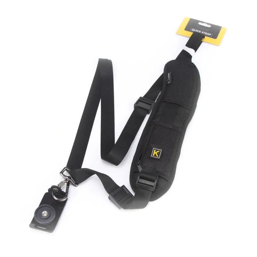 

Camera Single Shoulder Belt Quick Sling Adjustable Shockproof Nylon Strap for Canon for Sony for Nikon SLR DSLR Cameras