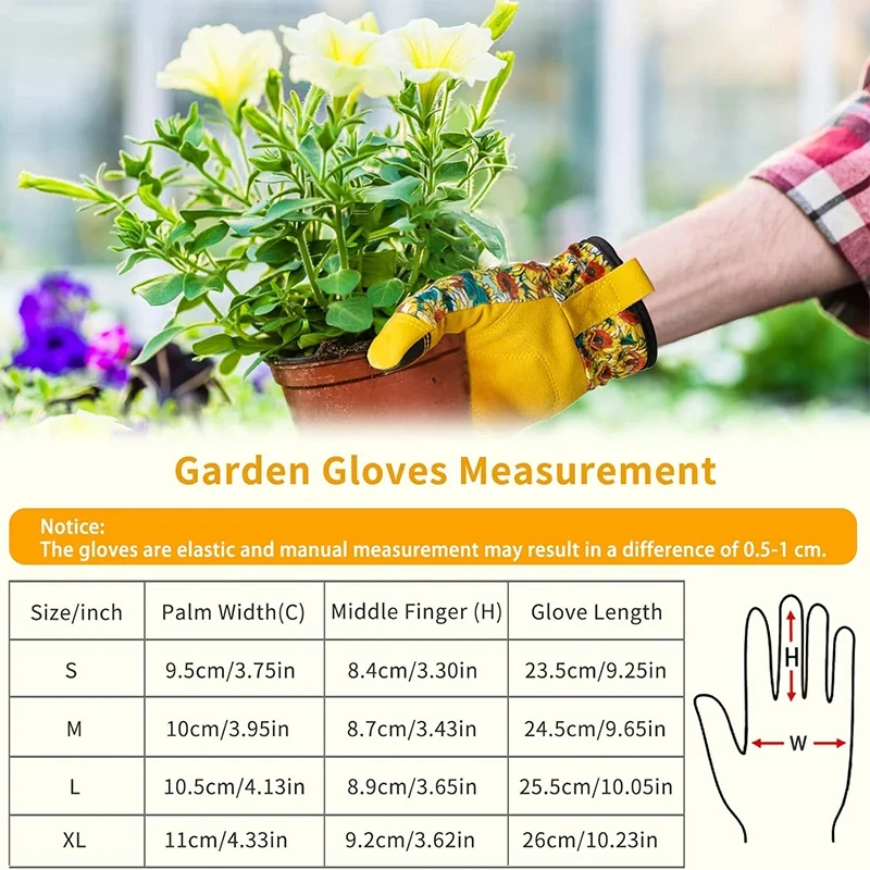 Outdoor Gardening Gloves Microfiber Leather Anti-thorn Weeding Sports Motorcycle Driver Wear-resistant Gloves With Touch Screen