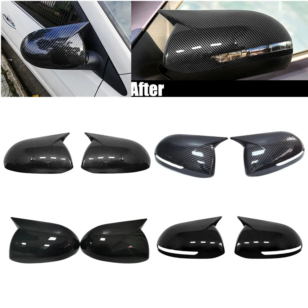 For KIA K2 2011-2016 RIO 3 2011 2012 2013 2014 2015 2016 2017 Car Rearview Side Mirror Cover Wing Cap Door Housing Shell Trim