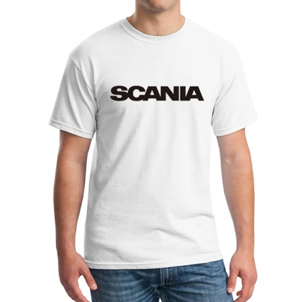 

2025 Men WomenSummer Short-sleeved T-shirt Heavy Truck Scania Fans Cotton Men's Round-neck Short-sleeved Undershirt Free Mail