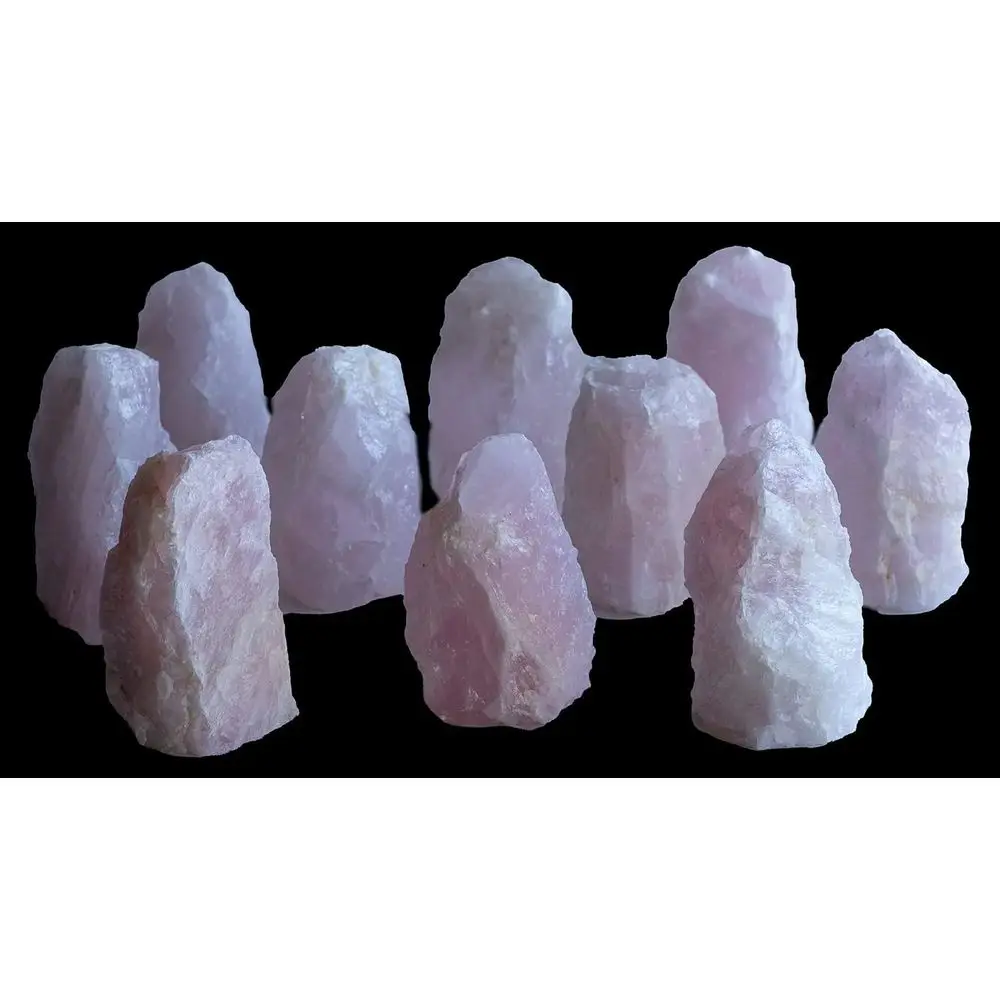 DesertUSA Rose Quartz Dimmable LED Lamp (Rose Quartz, Medium)