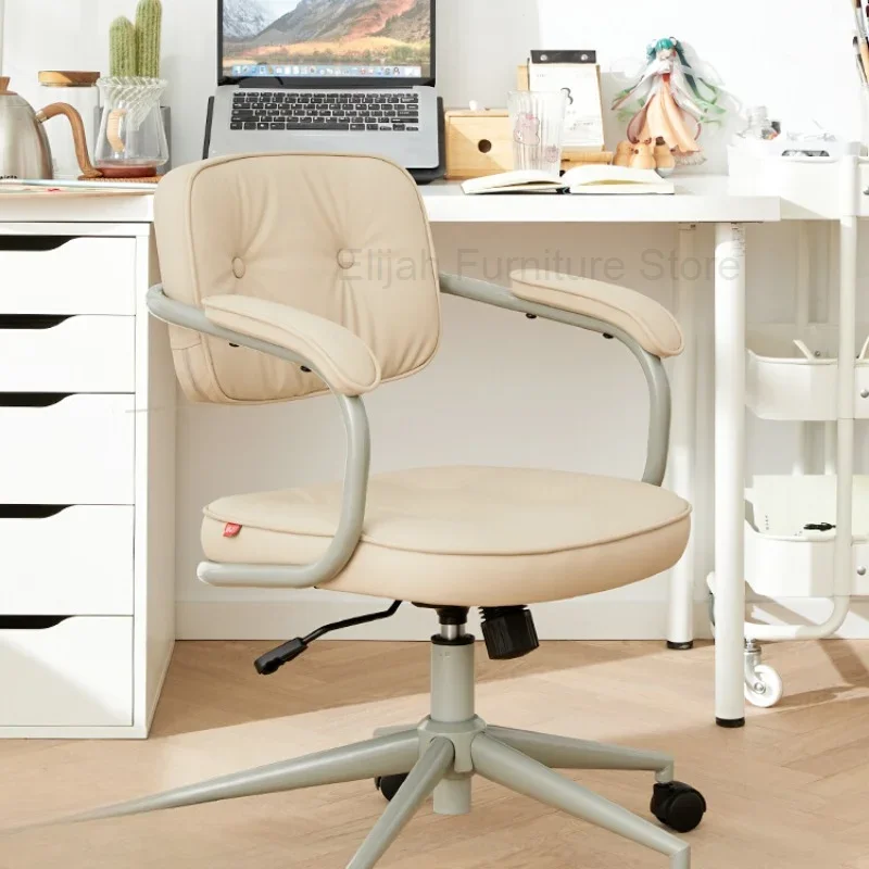 

Swivel Study Office Chairs Desk Work Comfortable Bedroom Office Chairs Home Computer Silla Escritorio Salon Furnitures QF50BG