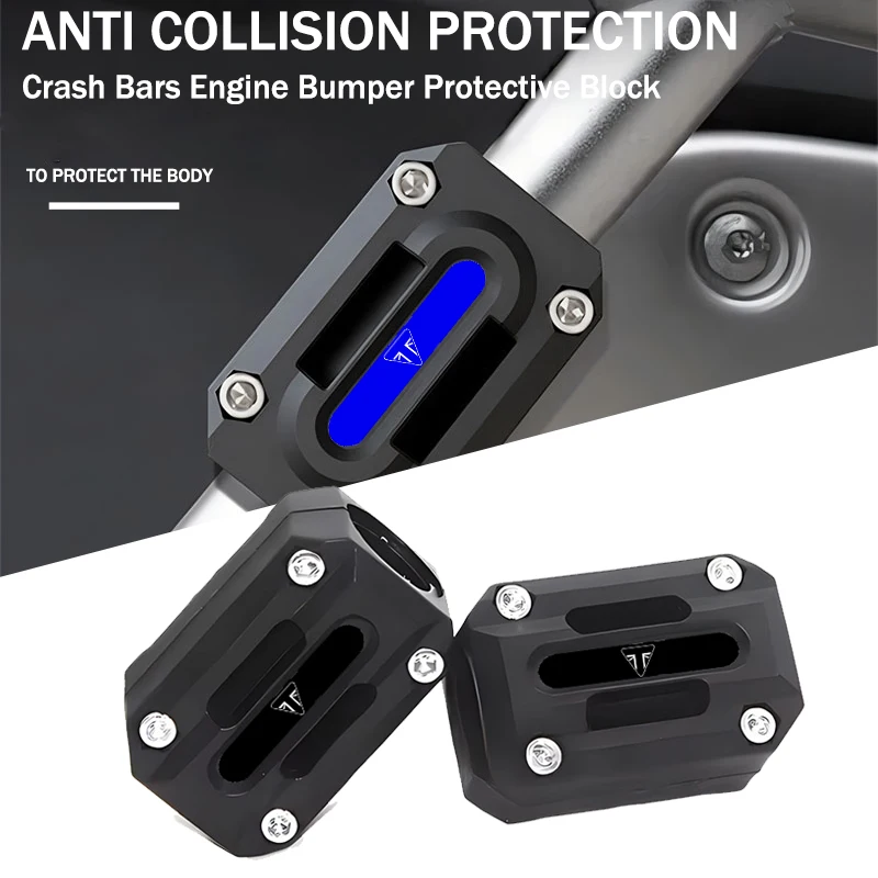 For Tiger 660 800 900 GT PRO Rally Explorer 1200 1200 XCA XC Engine Protection Bumper Protection Accessories 22 25 28MM