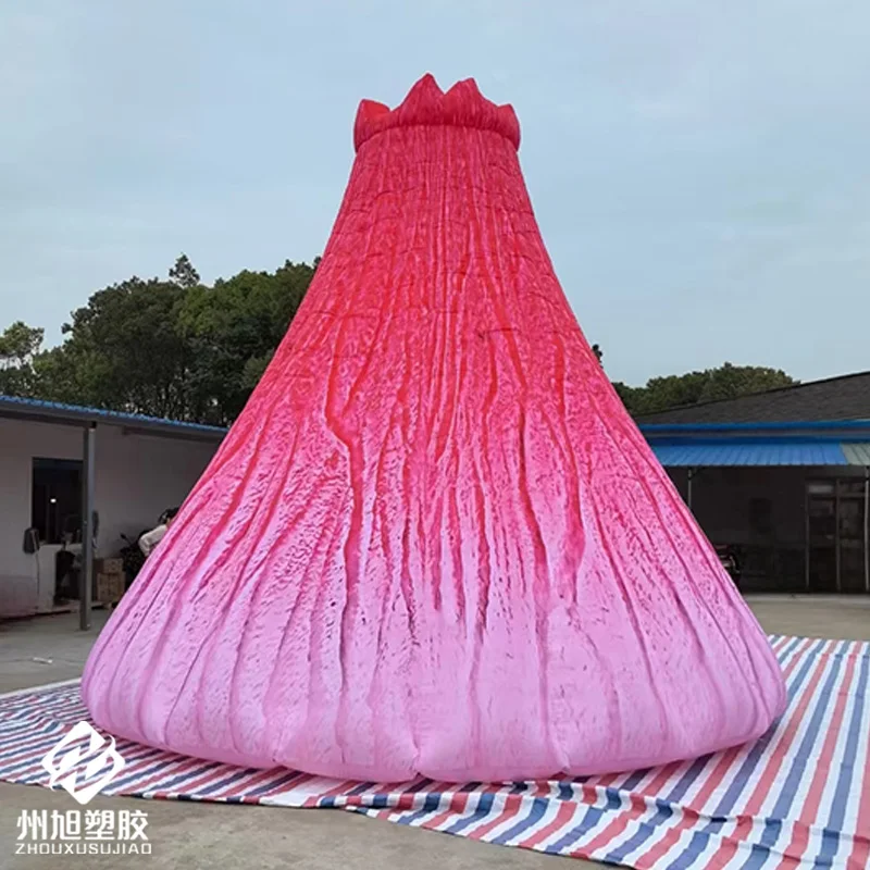 

Надувной вулкан с воздуходувкой, реквизит для оформления мероприятий на открытом воздухе в торговых центрах и на площадях