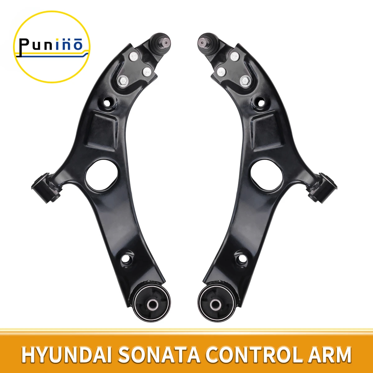 Punino Front Lower Control Arms 2pcs Set Kit for Hyundai Sonata Azera Kia Optima Cadenza 2011 2012 2013 2014 2015 2016