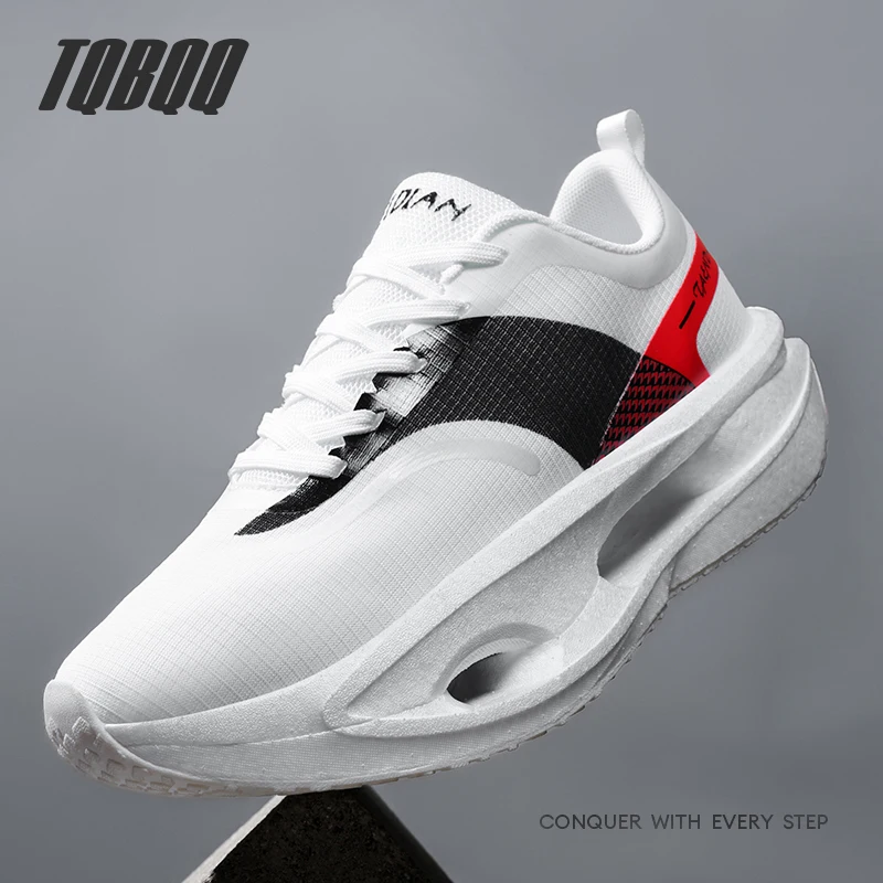 

Мужские высокопрочные гоночные кроссовки с карбоновой подкладкой, женские повседневные спортивные повседневные нескользящие кроссовки, дышащие, удобные