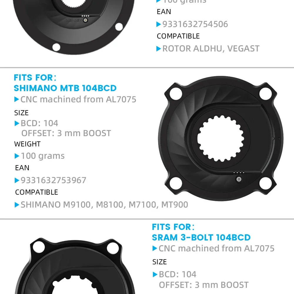 Potenciómetro de araña XCADEY X-POWER – Shimano, SRAM, ROTOR y Easton Potenciómetro de araña XCADEY X-POWER – Shimano, SRAM, ROTOR y Easton