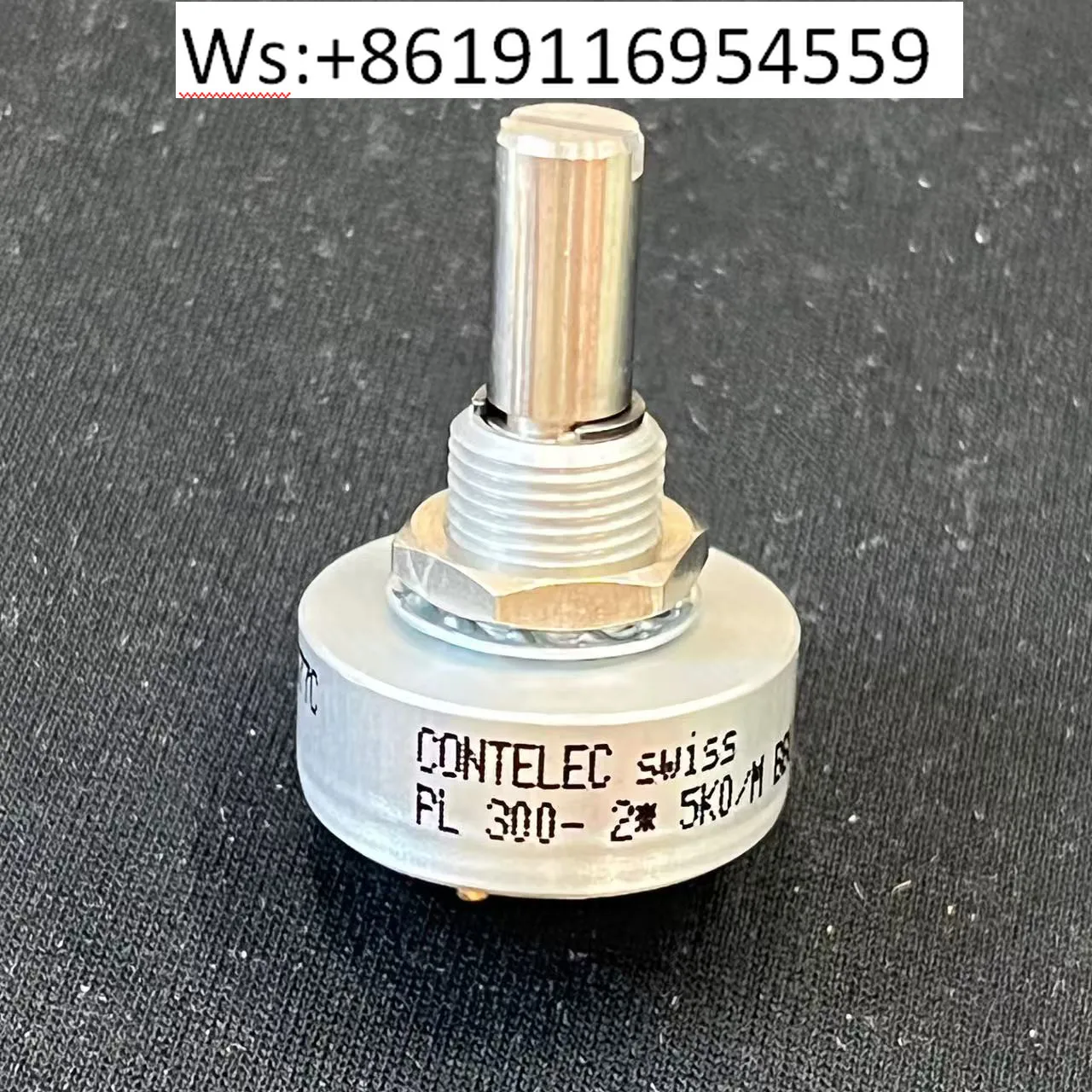 

Потенциометр CONTELEC PL300-2*5KO/M BBU, датчик углового перемещения 5K0