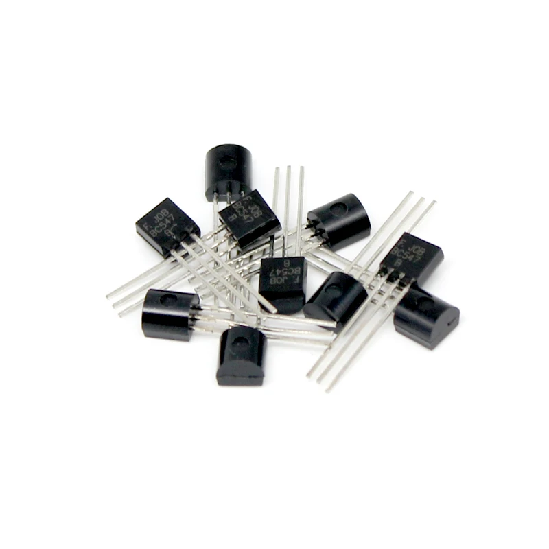 50Pcs BC547 Transistor 45V 100mA Versterker Transistors Kit Silicon Npn To-92 Bjt Triode Transistor Set In voorraad